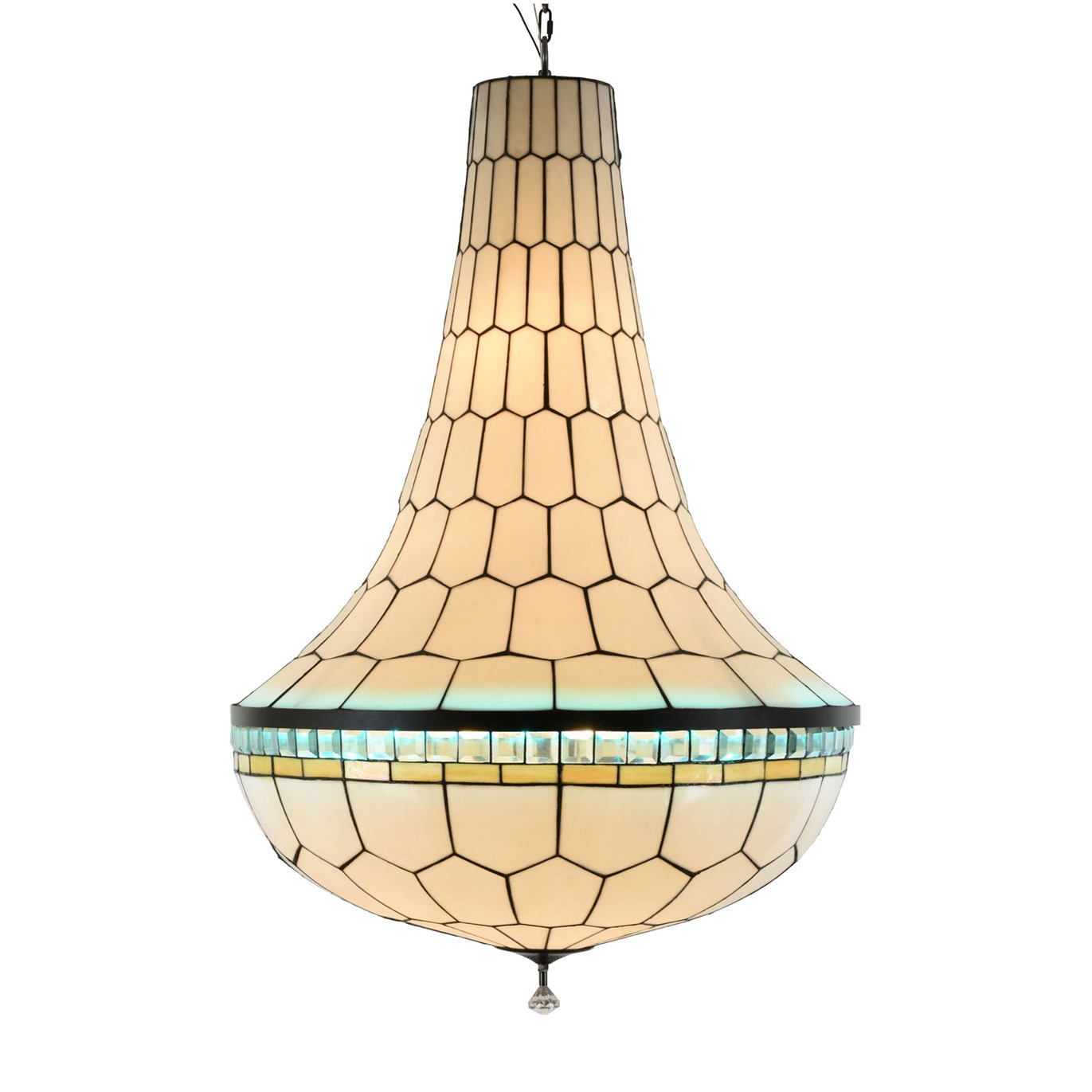 Tiffany Lampe Suspendue Wissman Jewel
